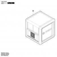 Bosch 3 603 F63 500 Quigo Laser Level / Eu Spare Parts